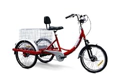 EWheels - Electric Trike Bicycle - EW-54 - Red