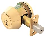 Hardware House 382317 Deadbolt Single Cylinder PVD Polished Brass