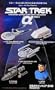 Star Trek Federation and Alien Ship 6 piece (Set A Blue Box) by Furuta