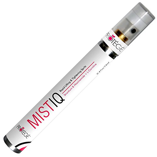 MISTIQ Instant Facelift Rapid Lifting & Tightening Spritz, Face Mist, Pore Minimizer & Makeup Foundation Primer. Get A Vibrant Glow Instantly