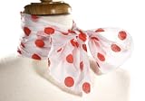 Hey Viv ! Pink Polka Dot Scarf - 50s Style Accessories