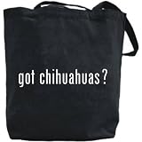 Canvas Tote Bag Black  Got Chihuahuas ? Classic  Dog