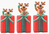 Chrisha Creations 14630 6' Inflatable Pop-Up Moose from Present