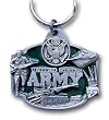Army Black Knights Pewter Key Ring - U.S. Army - NCAA College Athletics Fan Shop Sports Team Merchandise