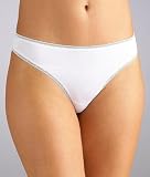 Hanro Stretch Satin Thong Panty