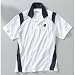 Sports : Lotto Poloshirt M&auml;nner, wei&szlig;/dunkelblau