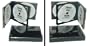 5 QUAD CD THICK / CHUBBY JEWEL CASES #CD4R24DG - Holds 4 CDs! 24mm Thick