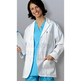 Buy 30 Unisex Classic Three Pocket Consultation Coat by ADAR UNIFORMS