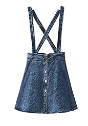 A-line Spring Summer Denim Club Dress 