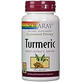 Solaray - Turmeric Root Extract, 120 capsules