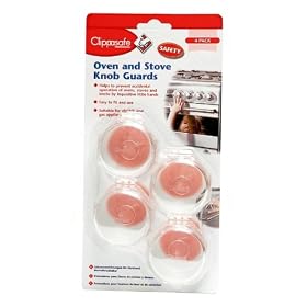 Clippasafe Oven and Stove Knob Guards