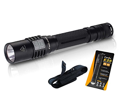 1000 lumens - Fenix E25 Ultimate Edition UE Maximum 1000 Lumens LED Flashlight, with LumenTac Premium Holster