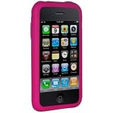 Amzer Silicone Skin Jelly Case for iPhone 3G and iPhone 3G S - Hot Pink