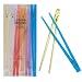 reuseable acrylic COLORFUL clothes pin chop sticks Translucent Clothespin Chopsticks (set of 6 pairs) EASY TO USE