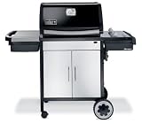 Weber 3711001 Spirit E-210 Propane Gas Grill, Black