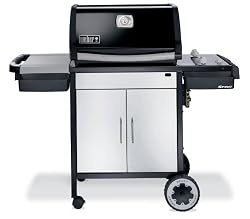 Weber 3711001 Spirit E-210 Propane Gas Grill, Black