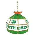 North Dakota University Glass Tiffany Hanging Lamp