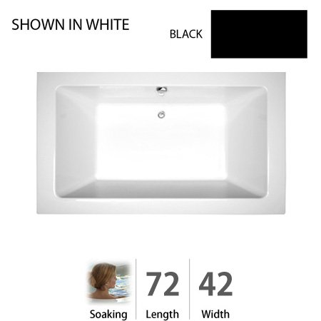 Jacuzzi SIA7242BCXXXXB Sia 7242 Bath Black