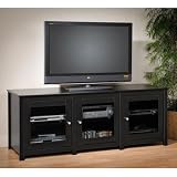 Arturo 60 Flat Panel TV Stand in Black