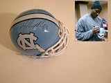 Hakeem Nicks Signed North Carolina Mini Helmet - Autographed College Mini Helmets