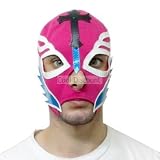 Masque Rey Mysterio ( Rose et Bleu )