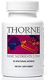 Thorne Research - Basic Nutrients 2 / Day - Complete Multivitamin / Mineral Formula - 60 Vegetarian Capsules