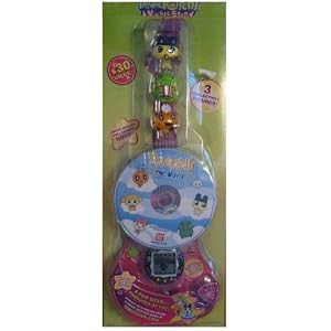 Tamagotchi Music Star Bundle Pack Gift Set : Rainbow 26308, The Movie and 3 Figurines by 