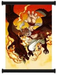 Fairy Tail Anime Fabric Wall Scroll Poster (16 x 22) Inches