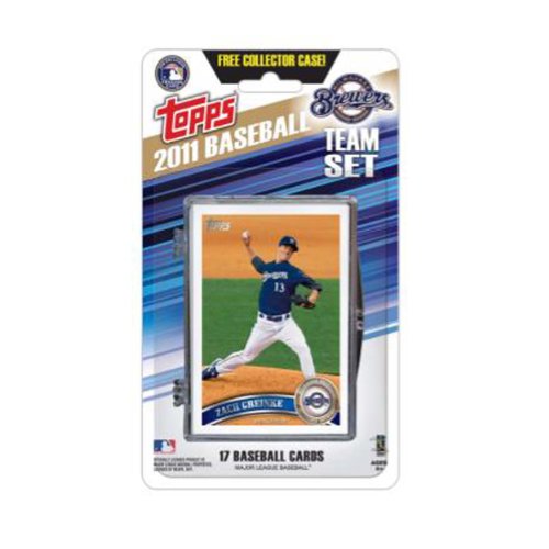 MLB Milwaukee Brewers 2011 Topps Team Sets