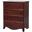 Emily 4-Drawer Dresser in Espresso Finish By Da Vinci Baby Furniture