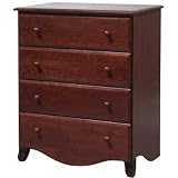 Emily 4-Drawer Dresser in Espresso Finish By Da Vinci Baby Furniture