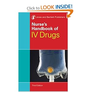 Nurse's Handbook of IV Drugs by Jones & Bartlett Publishers
