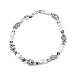FOJO's Marcasite Mother of Pearl Bracelet