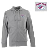 Fresno State Signature Full Zip Hooded Sweatshirt (Grey)