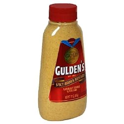Gulden Spicy Brown Mustard, 12-Ounce Plastic Bottles (Pack of 12)