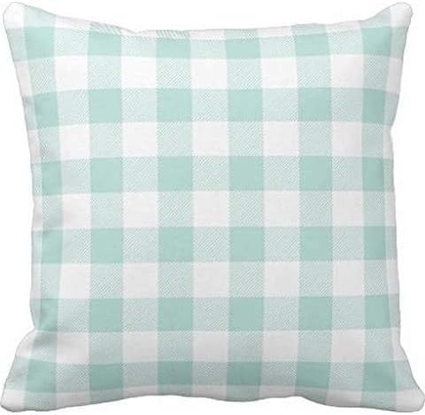 Raspberry Plaid Percent Monogrammed Pillowcase Pillow Covers 20*20 Pillow Case Cover Cushion