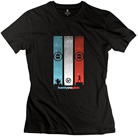 YJJ Women's Twenty One Pilots Power T-Shirts Size S Black