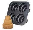 Chicago Metallic Multi Tier Cake Pan 4 Cavity, 11.2-Inch by 10.03-Inch by 15-Inch