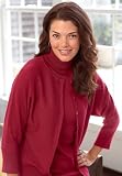 Dolman ¾ Sleeve Crewneck Cardigan