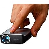 Philips Picopix PPX2055/F7 Pico Projector, 55 Lumens, 4.1 Oz, USB for PC