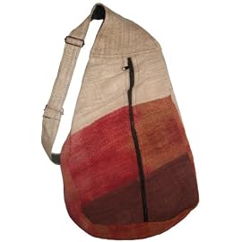 Authentic Soul Organic Hemp Sling Backpack Messenger Bag