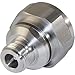 RF Industries - 7/16 DIN Male to N Female barrell adapter