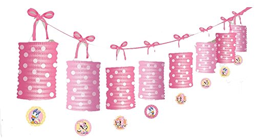 Minnie's 1st Birthday Lantern Garland