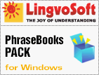 LingvoSoft software PhraseBooks Pack for Windows