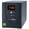 GREENPOWER USV 2200VA/1260W. LCD display. Line-Interactive. USB. Shutdownsoftware Windows. 3 +3 IEC-Ausgang