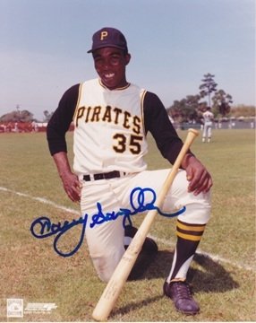 Manny Sanguillen Autographed/Hand Signed Pittsburgh Pirates 8x10 Photo