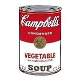 Campbell's Soup I: Vegetable, c.1968 Art Print Art Poster Print by Andy Warhol, 13x19