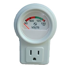 GenTran Portable Generator Line Voltage Meter LVM450 by