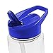 PomStreamTM 25oz Infusion Water Sports Bottle (Blue)