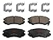 TRW Automotive TPC0924 Disc Brake Pad Set for Kia Soul: 2010-2013 and other applications Front, black